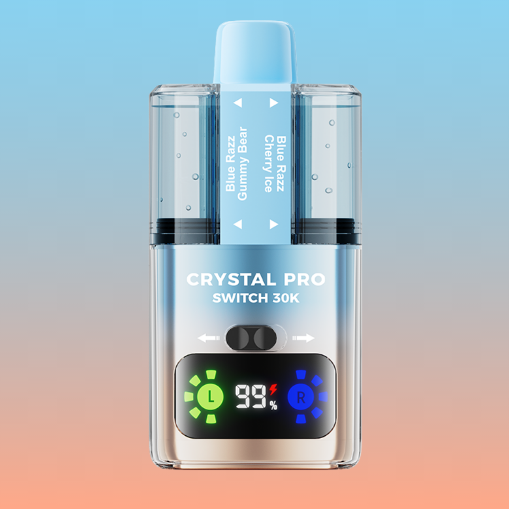 Crystal Pro Switch 30k - Blue Razz Gummy Bear