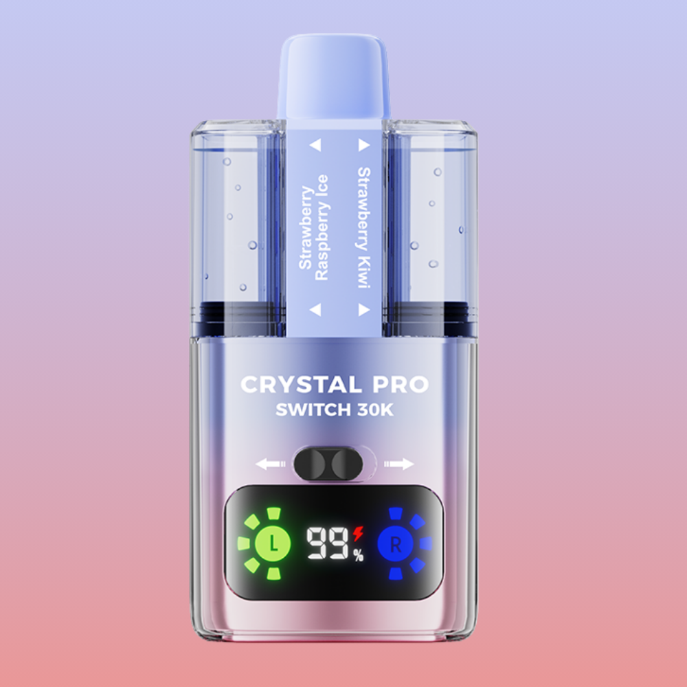 Crystal Pro Switch 30k - Strawberry Raspberry Ice/Strawberry Kiwi