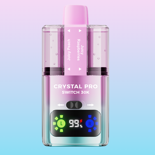 Crystal Pro Switch 30k - Juicy Peach/Juicy Raspberries
